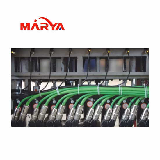 Linea di produzione di sigillatura del riempimento di liquidi per fiale farmaceutiche Marya China con etichettatura del tappo di lavaggio